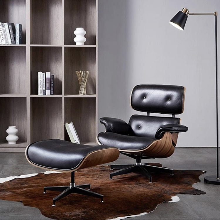 Modern Lounge Chair and Ottoman