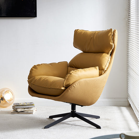 Nordic Swivel Lounge Chair and Ottoman